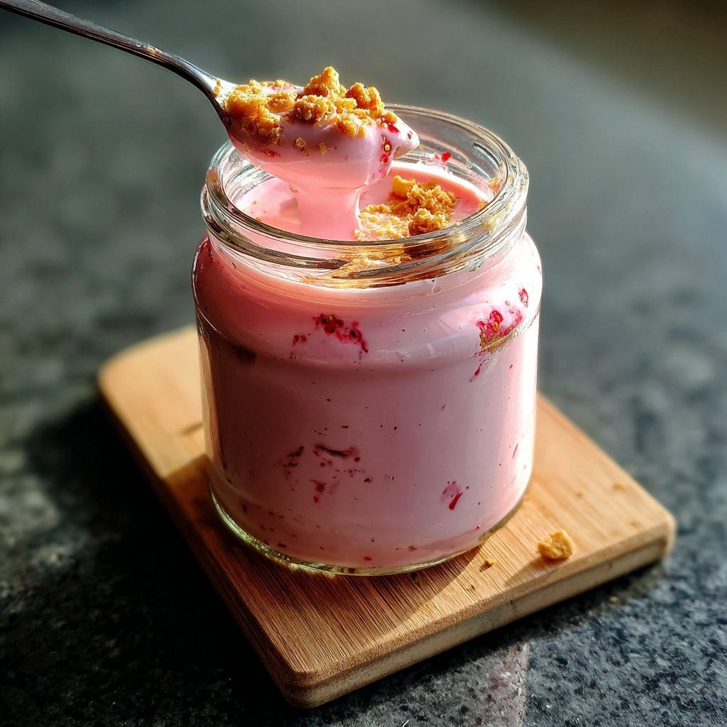 Erdbeer Quark Creme Mit Vanille