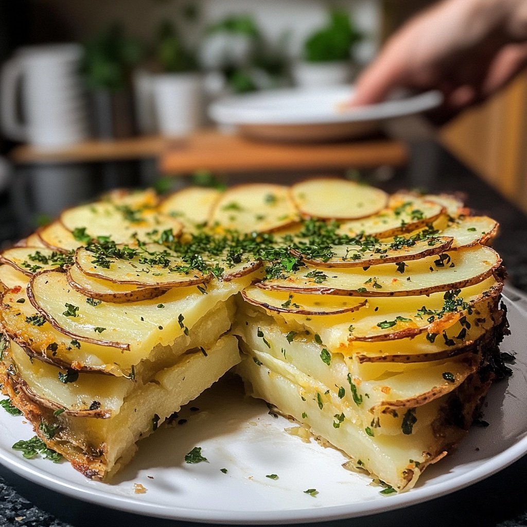 Kartoffelauflauf mit Kräutern